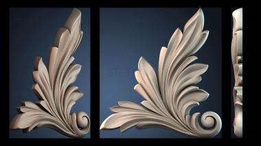 3D model Pattern in the corner (STL)