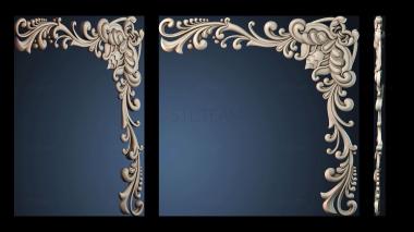 3D model Pattern in the corner (STL)