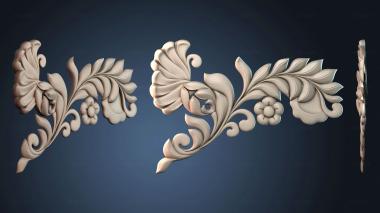 3D модель Угловой узор (STL)