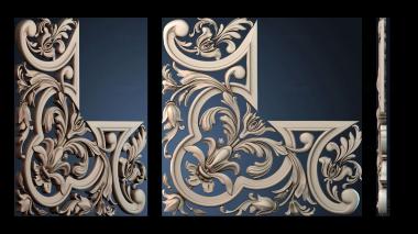 3D модель Угловой узор (STL)