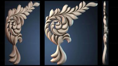 3D модель Угловой узор (STL)