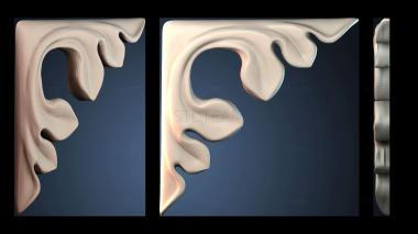 3D модель Угловой узор (STL)