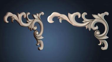 3D модель Угловой узор (STL)