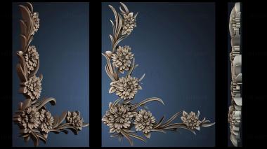 3D model Pattern in the corner (STL)