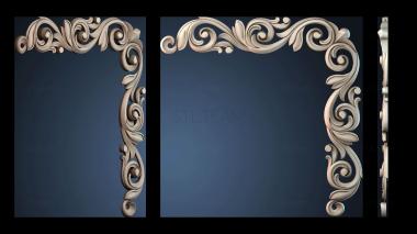 3D model Pattern in the corner (STL)