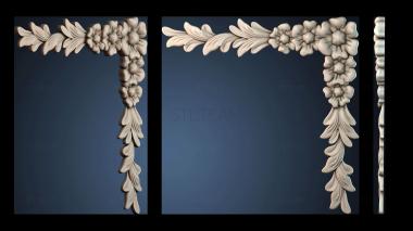 3D model Pattern in the corner (STL)