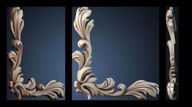 3D model Pattern in the corner (STL)