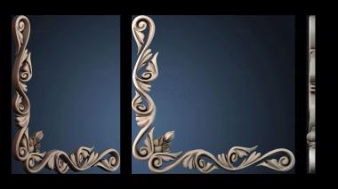 3D model Pattern in the corner (STL)