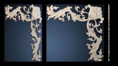 3D model Pattern in the corner (STL)