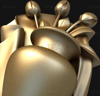 3D model Tulips (STL)