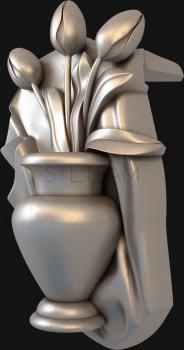 3D модель Тюльпаны (STL)