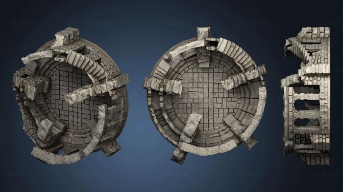3D model Ancient Stone Ruins (STL)
