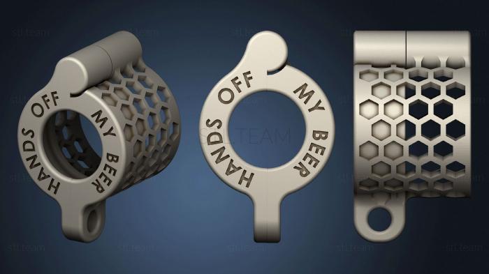 3D model Beer Bottle Lock (STL)