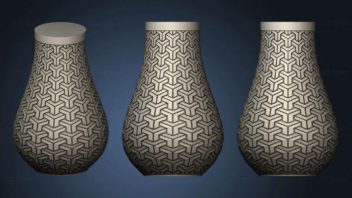 3D model Bishamon Kikko Vase (STL)