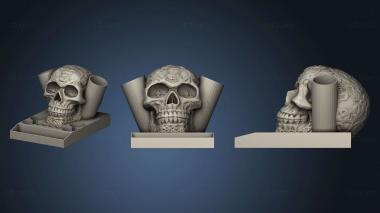 3D model Celtic Skull Vape Stand (STL)