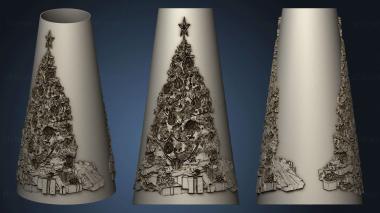 3D модель Светодиодная лампа christmas tree v3 (STL)