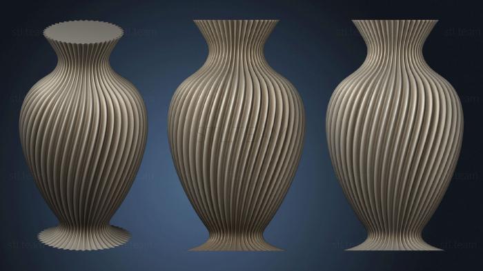 Classical Spiral Vase