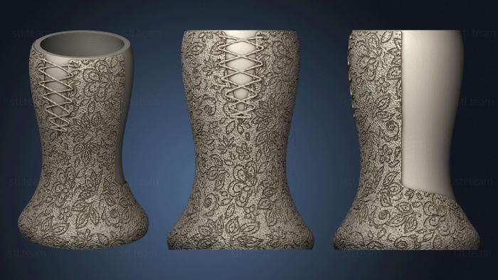 3D модель Копия плоская ваза для кресел (STL)