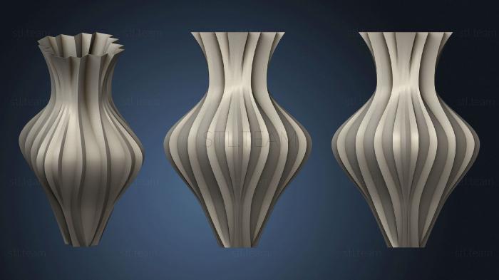 3D model Cornered Vase (STL)