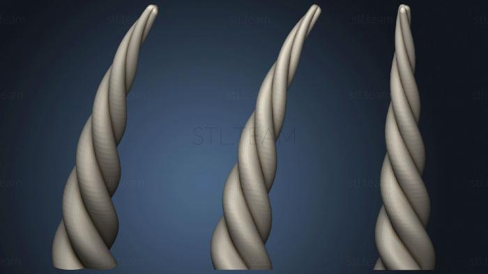3D model Customizable Horn 2 (STL)