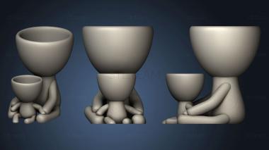 3D model Father and Son Pot (STL)