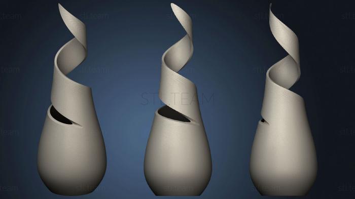 3D модель Гироид+ваза (STL)