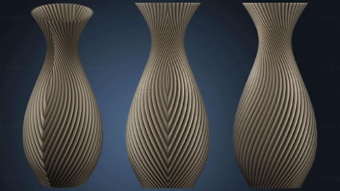 Half Mirrored Vase