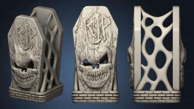 3D model Halloween Tomb Lamp (STL)