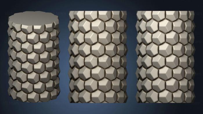 3D model Honeycomb Vase (1) (STL)