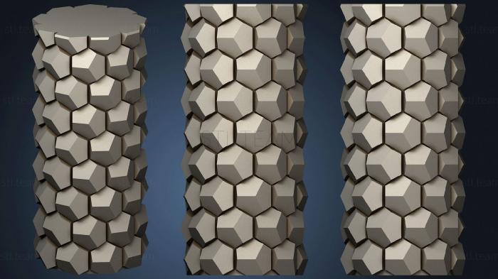 3D model Honeycomb Vase Parametric (1) (STL)