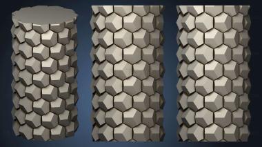 3D model Honeycomb Vase Parametric (5) (STL)