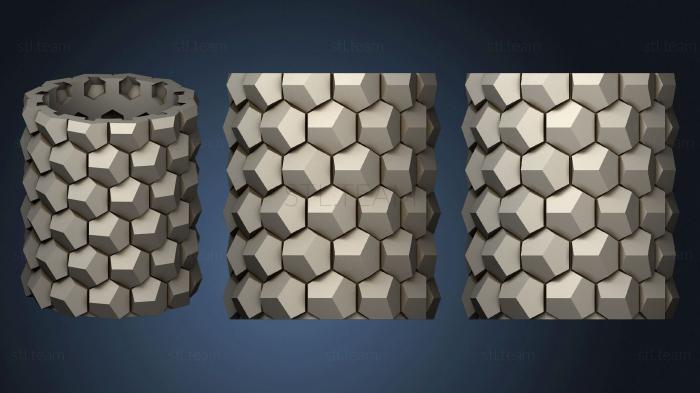 Honeycomb Vase Parametric (13)