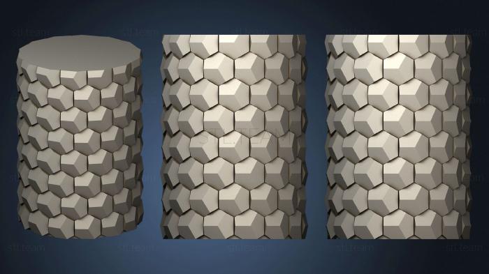 3D model Honeycomb Vase Parametric (15) (STL)