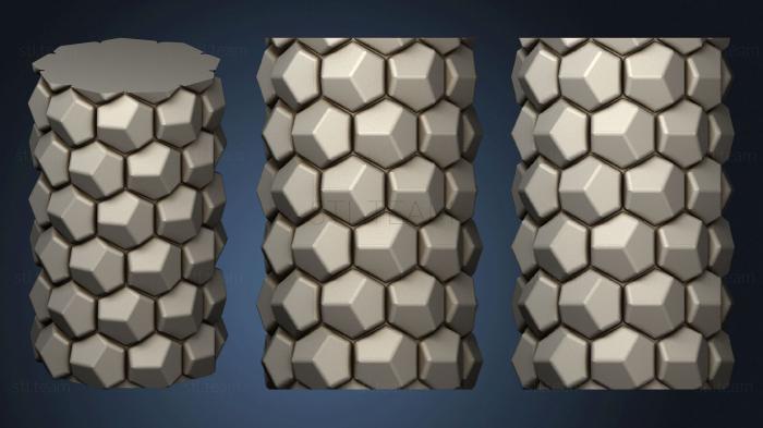 3D model Honeycomb Vase Parametric (25) (STL)
