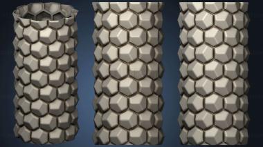 3D model Honeycomb Vase Parametric (28) (STL)