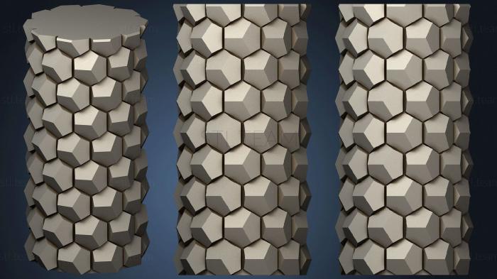 3D model Honeycomb Vase Parametric (30) (STL)