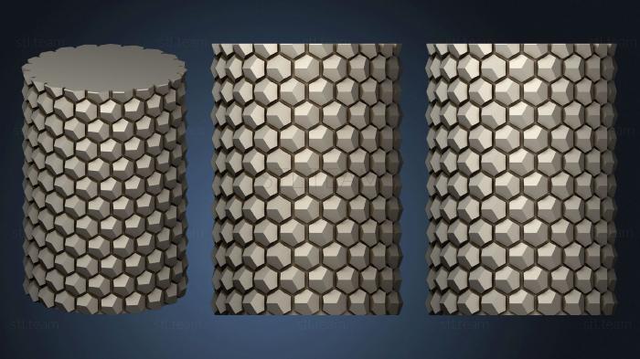 Вазы Honeycomb Vase Parametric (34)