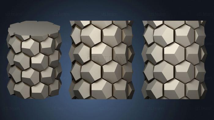 Honeycomb Vase Parametric (35)