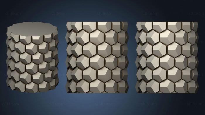 3D model Honeycomb Vase Parametric2 (STL)