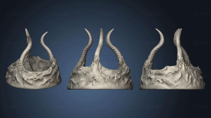 3D model Kraken for bottle (STL)