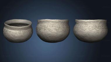 3D model Lira ceramic pot (STL)
