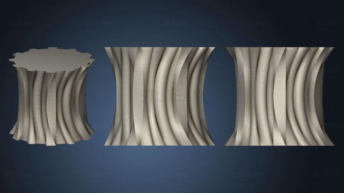 3D model Lofted Vase (1) (STL)