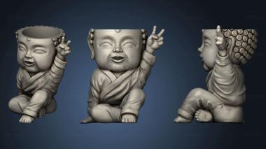 3D model Maceta Baby Buddha Paz (STL)
