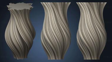 3D model Mandelbrot Fractal Twist Vase No.2 (STL)