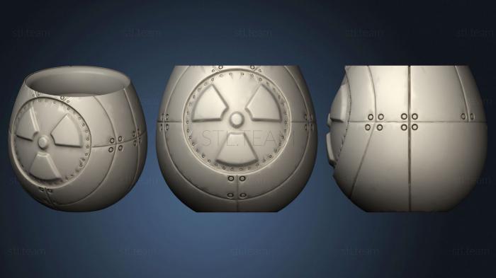 3D модель Мате бомба токсичная (STL)