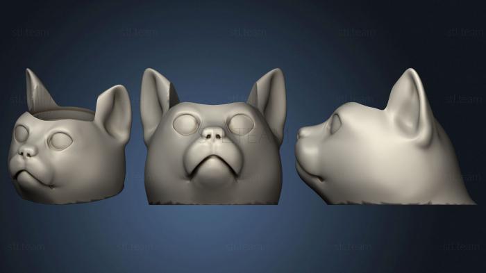 3D модель Mate cara de gato!!!! (STL)