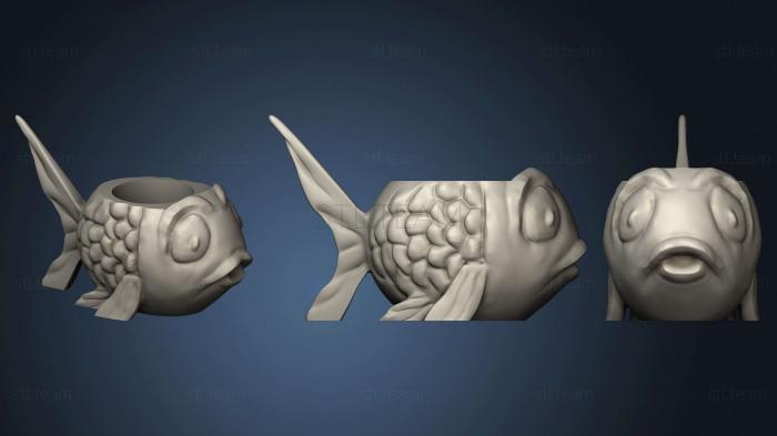 3D модель Спаривать золотую рыбку (STL)