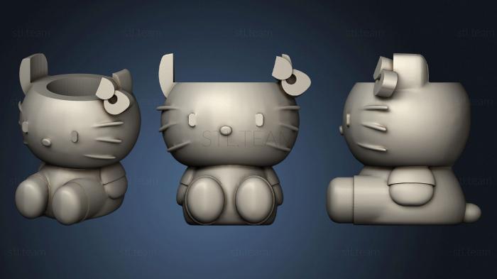 3D model Mate hello kitty cuerpo completo (STL)