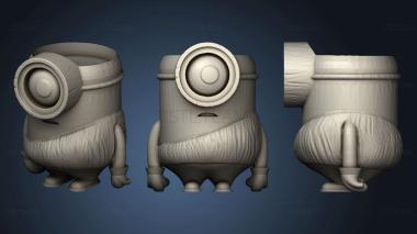 3D model Mate minion 1 ojo (STL)