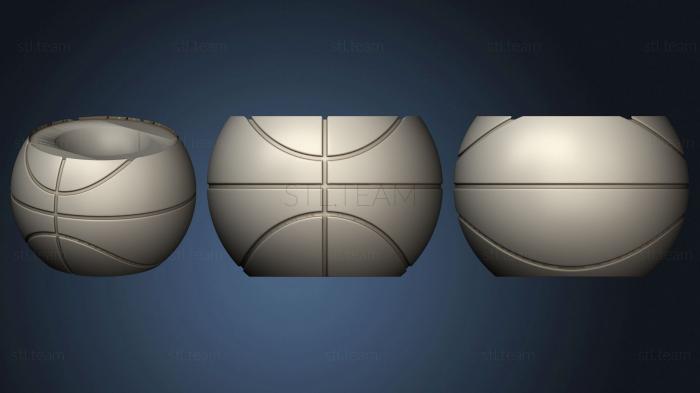 3D модель Мате пелота баскет (STL)
